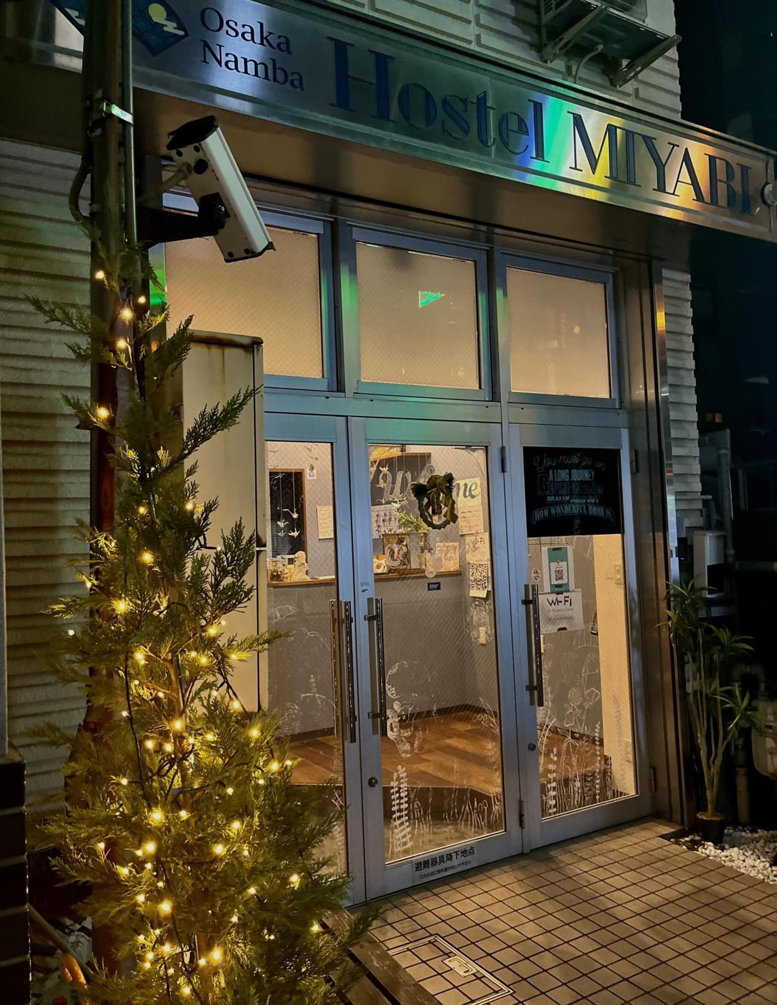 Osaka Namba Hostel Miyabi Exterior photo